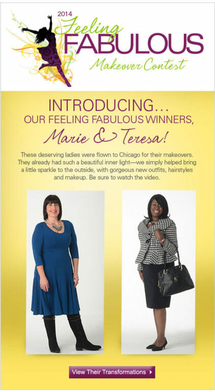 Midnight Velvet's Feeling Fabulous Contest Winners 2014