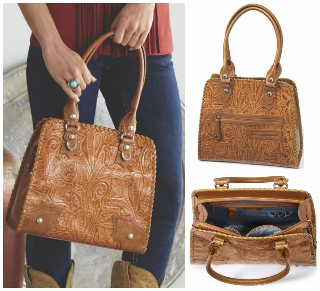 Southwest Leather Bag