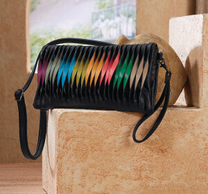 Rainbow Purse from Midnight Velvet Rainbow Purse