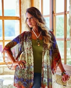 Shania Printed Duster