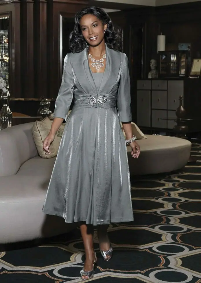 what accessories to wear with a silver dress Silver Dress with Accessories