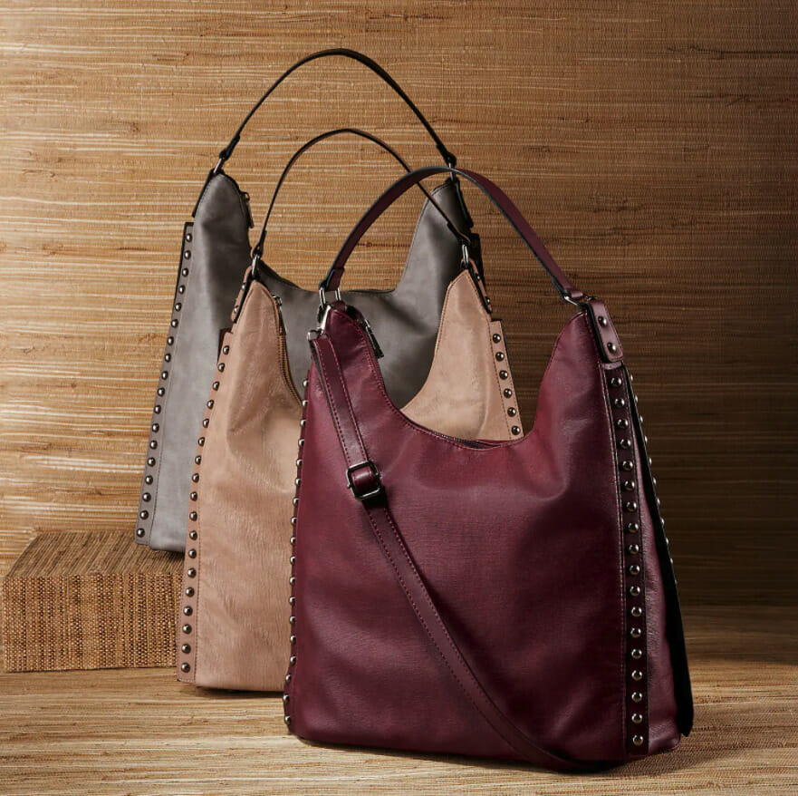 aubergine bag
