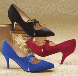 You may need to stick to a dress code at the office, but a glamorous handbag or a one-of-a-kind pair of pumps