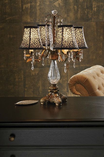 dd an opulent chandelier or a stunning table candelabra to your bedroom or boudoir.