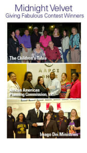 2012 Giving Back Contest Winners