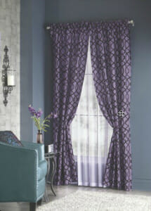Want to make your home feel like a pampering retreat? Try incorporating the regal colors of purple and jade.