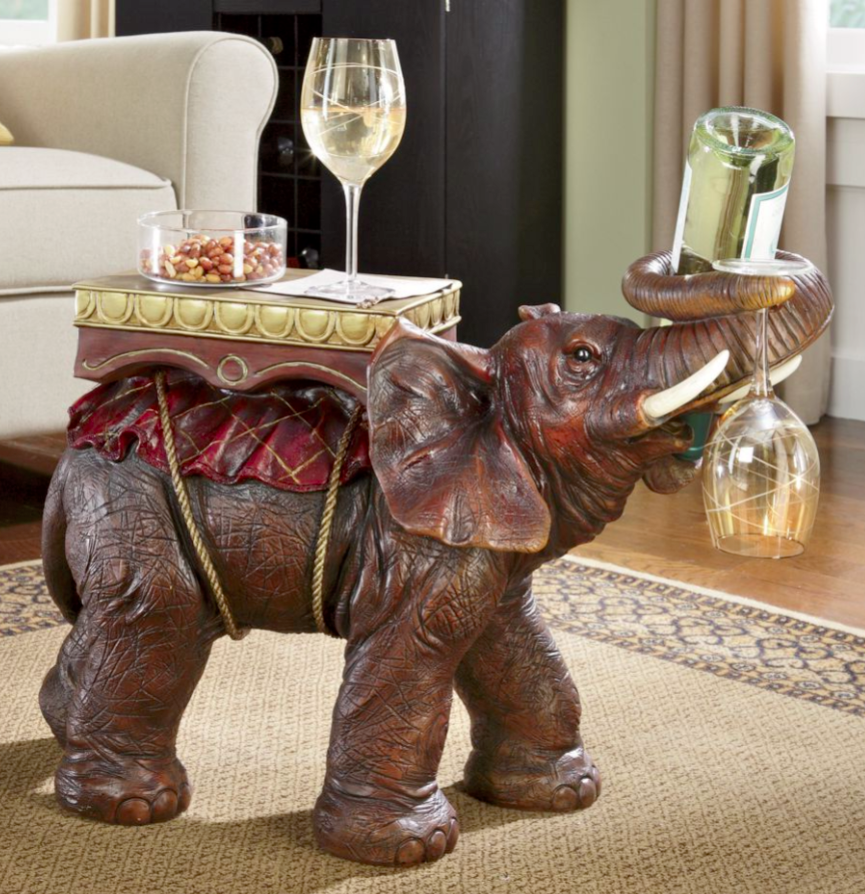 Tantor Wine Caddy Table