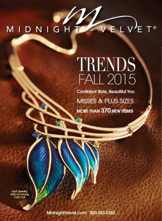 Midnight Velvet's Fall 2015 Catalog cover