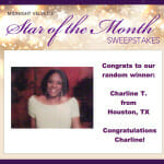 Star of the Month-April 2016 Winner