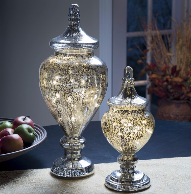 Helen Lighted Glass Jar