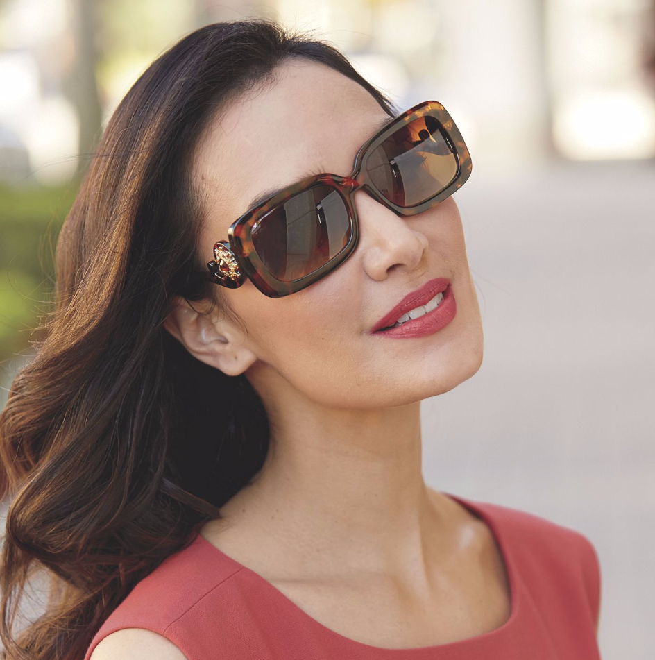 Scroll Arm Sunglasses